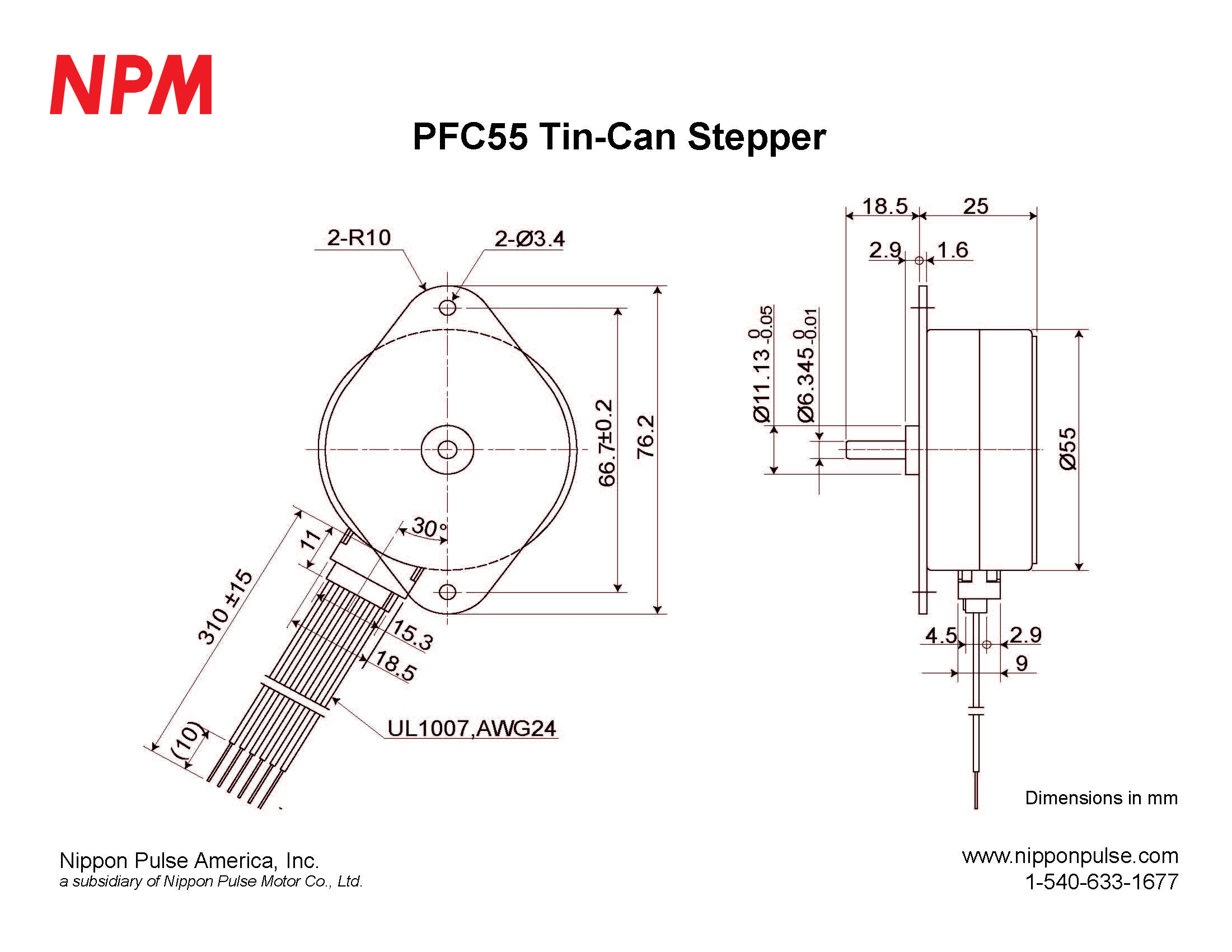 PFC55-48P4 system drawing
